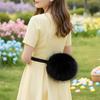 Simulated animal tail comic show cosplay performance dress up cute plush rabbit tail party props