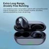 Беспроводные Bluetooth наушники, спортивные наушники на открытом воздухе с зарядным устройством, сенсорное управление, наушники