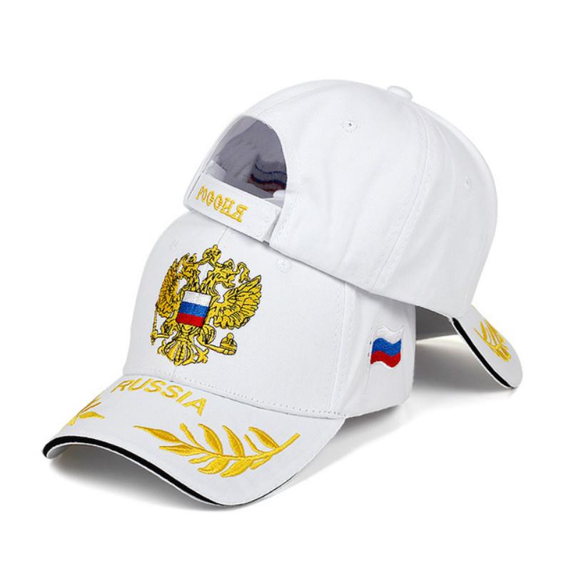 Новая модная бейсболка с русской вышивкой для мужчин и женщин, повседневная шляпа, регулируемая хлопковая спортивная кепка