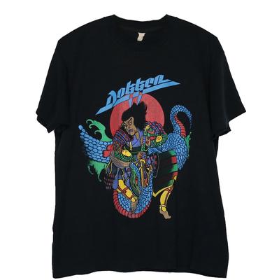 Черная двусторонняя футболка унисекс Dokken Beast From The East 1988 года