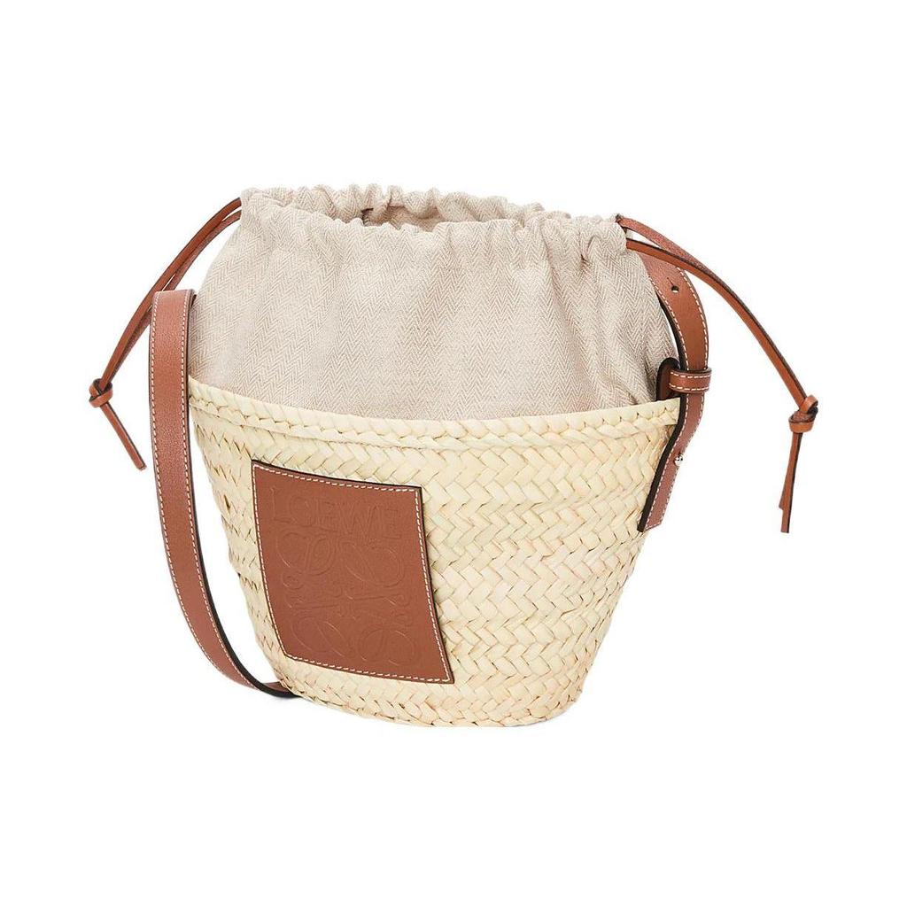 Loewe Drawstring Bucket Bag Natural/Tan Women Tote_bags A223222X01-2435