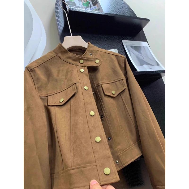 Women Short Jacket Spring Autumn Fashion Casual Outerwear
