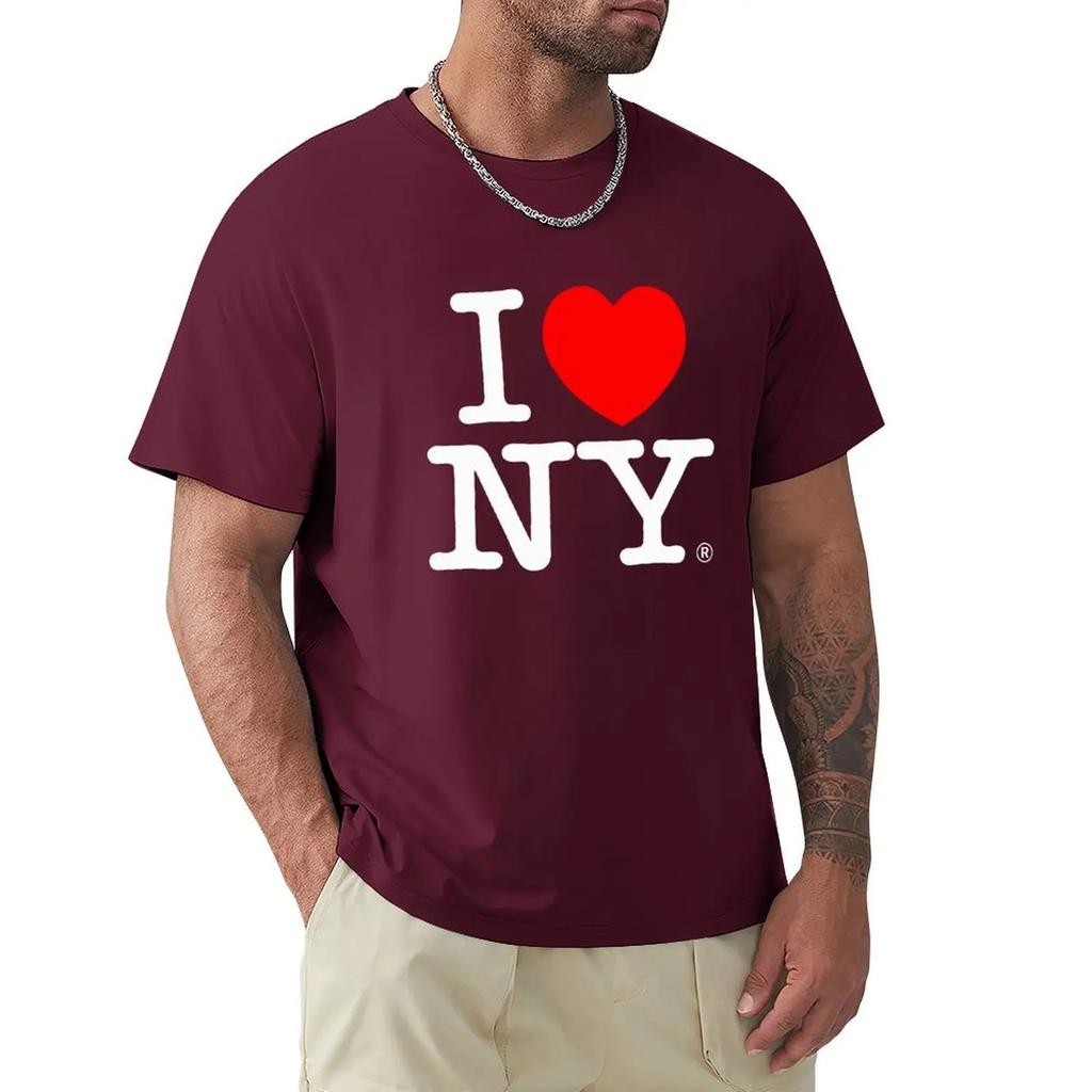 I Love New York Tourist I Heart Ny T Shirt Harajuku Short Sleeve T-shirt 100% Cotton Graphics Tshirt Tops