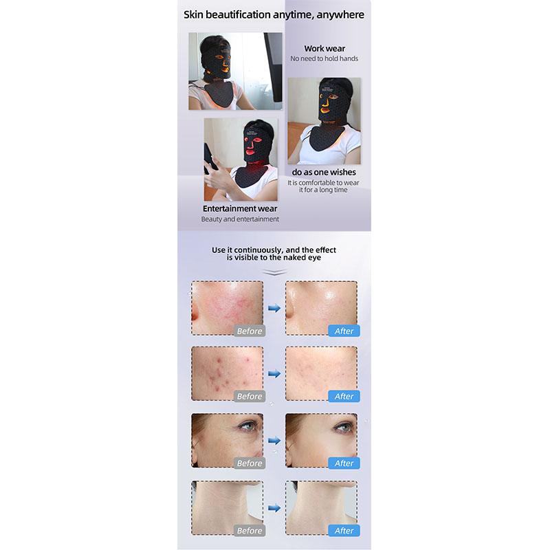 Уход за кожей 4 цвета светодиодная маска для лица против морщин омоложение кожи фотонная терапия косметические устройства отбеливание