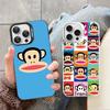 Модные чехлы для телефона с логотипами P-Paul F-Frank Для IPhone 17 16 15 14 13 12 11 Plus Pro Max Цветной чехол