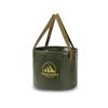 10/20L Folding Portable Bucket with Cover Car Wash Fishing Bathroom Tool Silicone Bucket Outdoor Camping Organizing Bag
