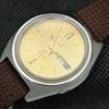 Б/у JAPAN SEIKO 5 AUTOMATIC 7009A МУЖСКИЕ СТАРЫЕ ОРИГИНАЛЬНЫЕ ЧАСЫ С ЦИФЕРБЛАТОМ a416126-2 R10621f-a416126