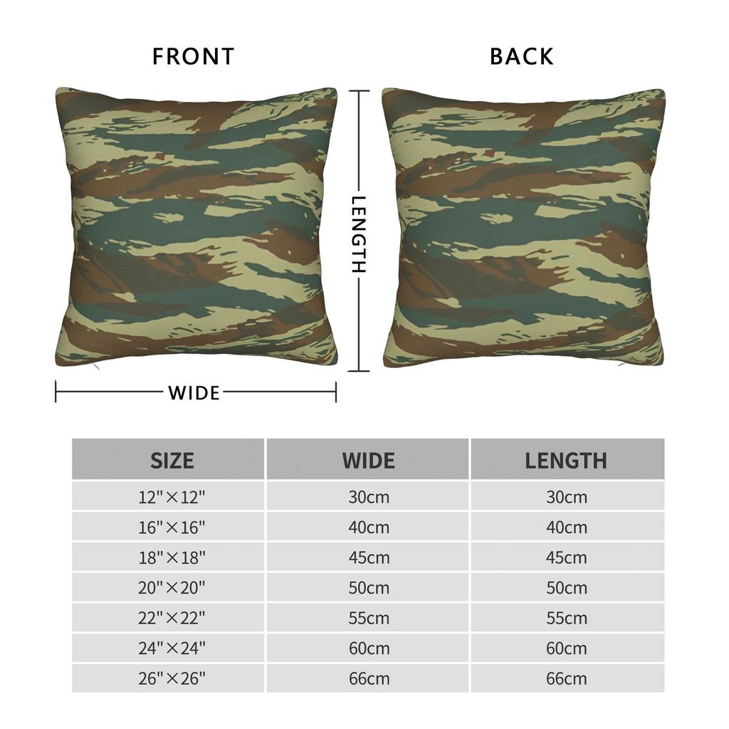 Pillow Cover Camouflage Cute Funny Pillow Case For Living Room Bed Chair Pillowcases