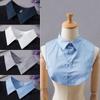 Elegant Fake Collar Men Women Cotton False Collar Shirt Men Removable Detachable Collar For Men's Sweater Clothes Accessories