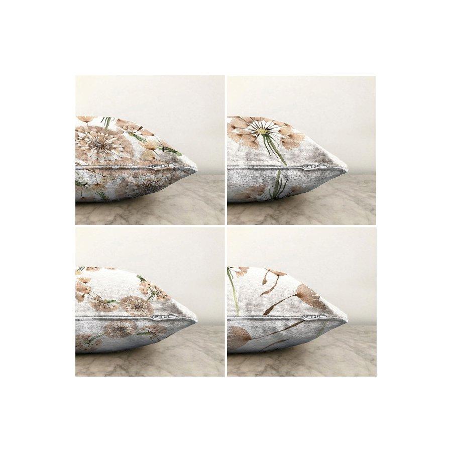 Набор из 4 двухсторонних чехлов для подушек с цифровой печатью