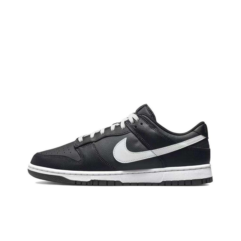 Nike Кроссовки Dunk RISK Racing Theme, Акияма Нескользящие Легкие Низкие Кеды для Скейтборда Мужские Черно-Белые DJ6188-002(Команда27-)