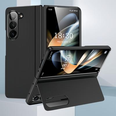 Роскошный защитный жесткий чехол для мобильного телефона Samsung Galaxy Z Fold6 5G Fold5 Fold 5 6 Fold4 Fold3 Fold 4 3 Stand Function Covers