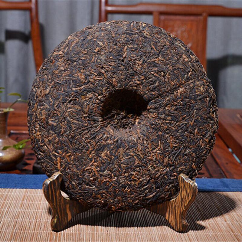 Qiao Mu Jin Zhen * Yunnan Puerh Golden Bud Пуэр Чайный торт Спелый Пуэр Шу 357г