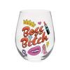 Contemporary Stemless Wine Glass (Boss B*tch)