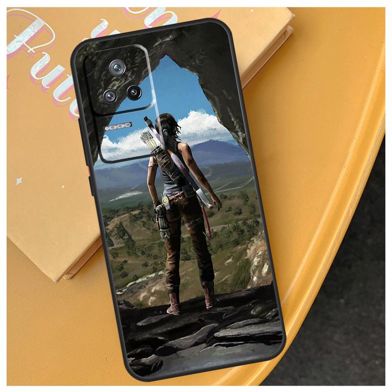 Чехол Lara Croft Tomb Raider для Xiaomi 14T 13T Pro 11T 12T 13 14 15 Ultra POCO X6 Pro X3 X5 F5 F6 M6 X7 Pro