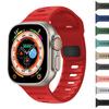 Силиконовый спортивный ремешок цвета дуба для Apple Watch Ultra, Series 8, iWatch Series 7/6/5/4
