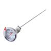 Food Probe Thermometer, 12 Inch   Highly Sensitive Stainless Steel Portable Kitchen Probe Thermometer with Clip for Food Mt Kettle