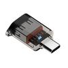 Адаптер Type-C Male to USB A Female 120 Вт USB 3.2 Gen2 адаптер Двусторонний 10 Гбит/с передача данных Прозрачный корпус адаптер