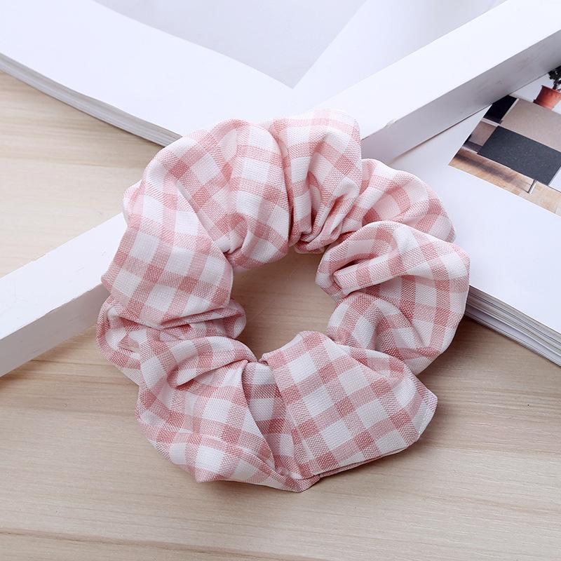 Stripe Womens Hair Accesorios Ladies Tie Striped Lady Scrunchies Ponytail Female Scrunchy Elastic Hair Ropes Headwear For Women