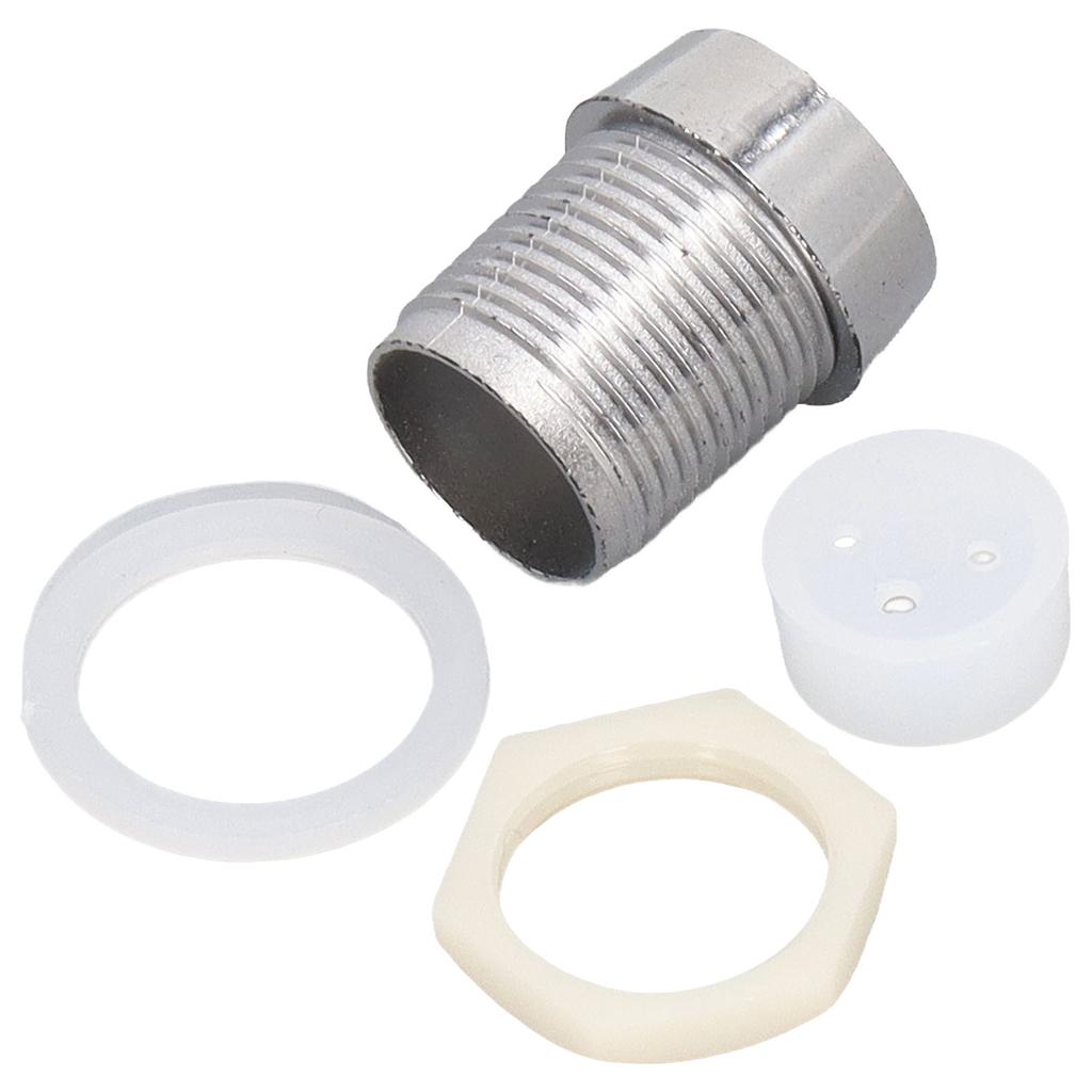 50 комплектов светодиодных держателей 10 мм, круглых, пластиковых, хромированных, для светодиодных ламп