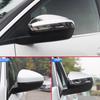 Хромированный автомобильный Стайлинг, боковые зеркала, глянцевая парная крышка, аксессуары для Peugeot 3008 5008 2017 2018, накладка заднего вида