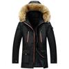 Парка Мужские Пальто Зимняя Куртка Мужская Тонкая Утолщенная Меховая Пальто С Капюшоном Теплая Верхняя Одежда Мужская Ветрозащитная 