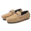 Мужская повседневная обувь Мягкие удобные мокасины Обувь для вождения Мужская обувь Zapatos De Hombre Теплые меховые элегантные итальянские туфли на плоской подошве
