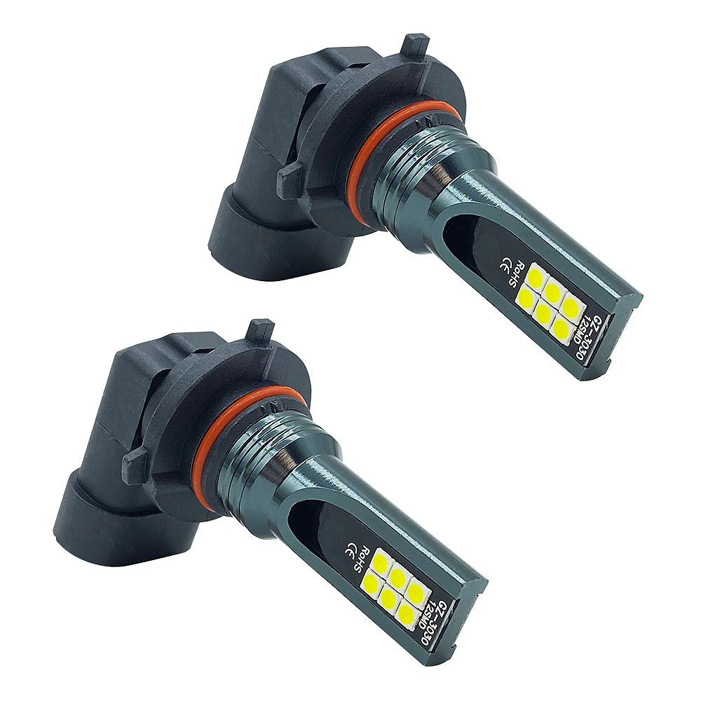 2Pcs LED Car Headlight H4 H7 H11 H3 H8 H9 H16JP H1 9005 9006 Fog Light Bulbs Auto Driving Running Lamps 6500K 12V 24V White Bulbs 7