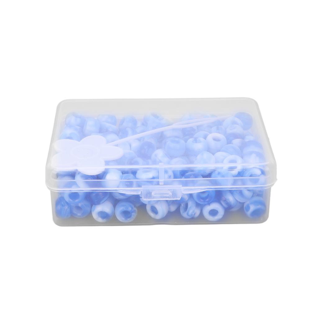 Набор бусин-пони, конфетный цвет, бусины для изготовления украшений своими руками, бусины для волос для изготовления браслетов, ожерелий, поделок, синий