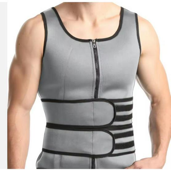 Men's Neoprene Sweat-Enhancing Fitness Shapewear Tights