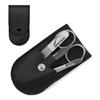 GÖSOL 3-piece Manicure Set In Leather Case, Made In Germany