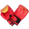 1 пара детских перчаток для кикбоксинга из полиуретана, карате, муай-тай, гуантес санда, тренировочное оборудование, красные для детей