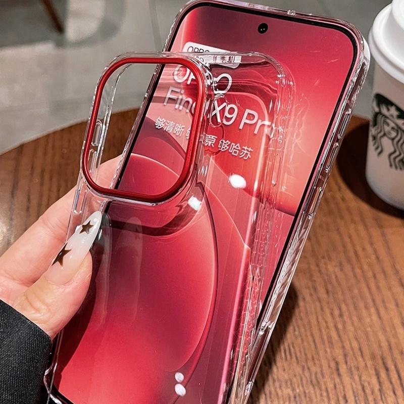 Magnetic Case For Oppo Find X9 Pro Case PC Transparent Hard Cover Fashion Simple And Lightweight Shell Shockproof Bumper