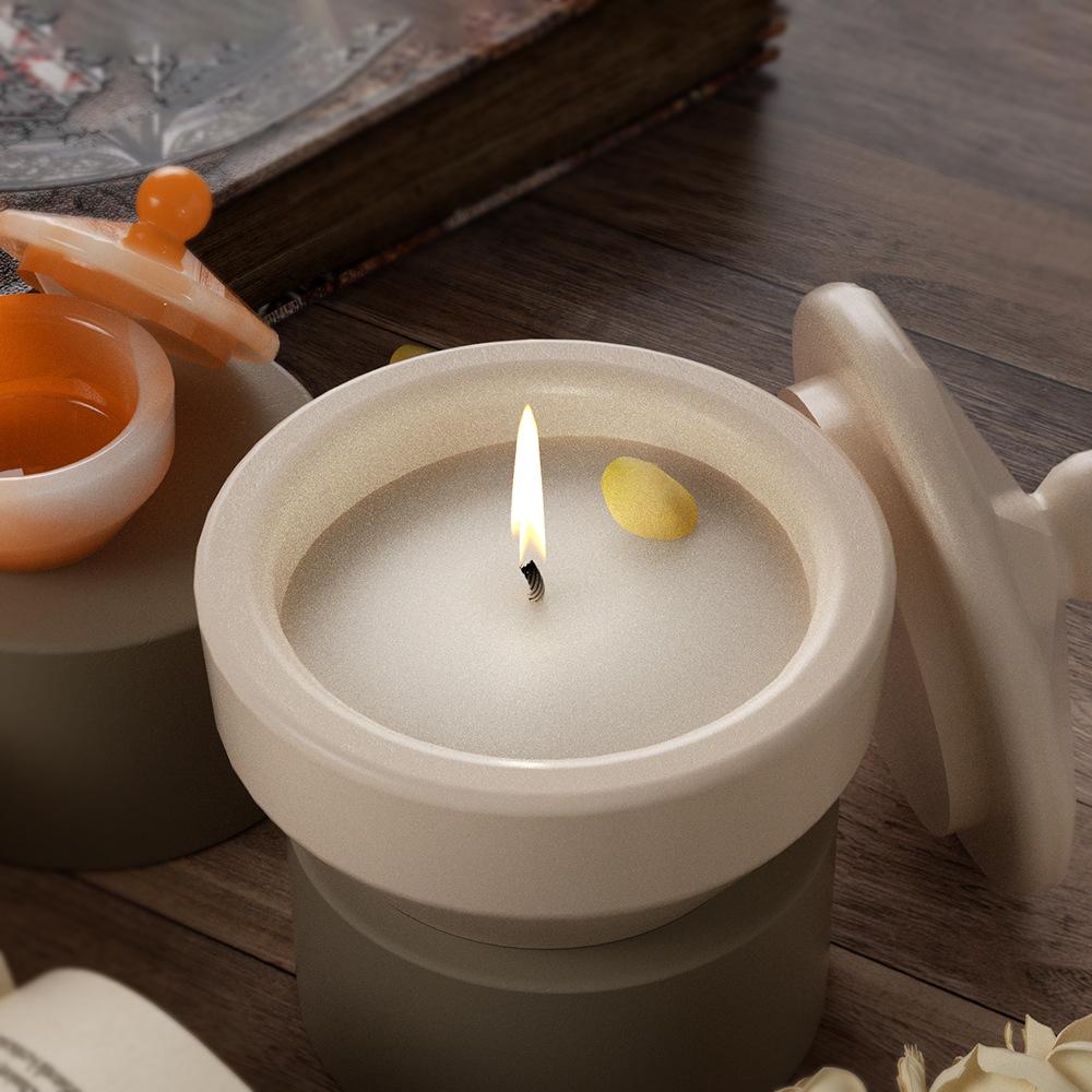 Форма из эпоксидной смолы, формы для шкатулки для украшений, круглые формы для контейнера для хранения, силиконовый материал, подарок для любителя DIY-поделок