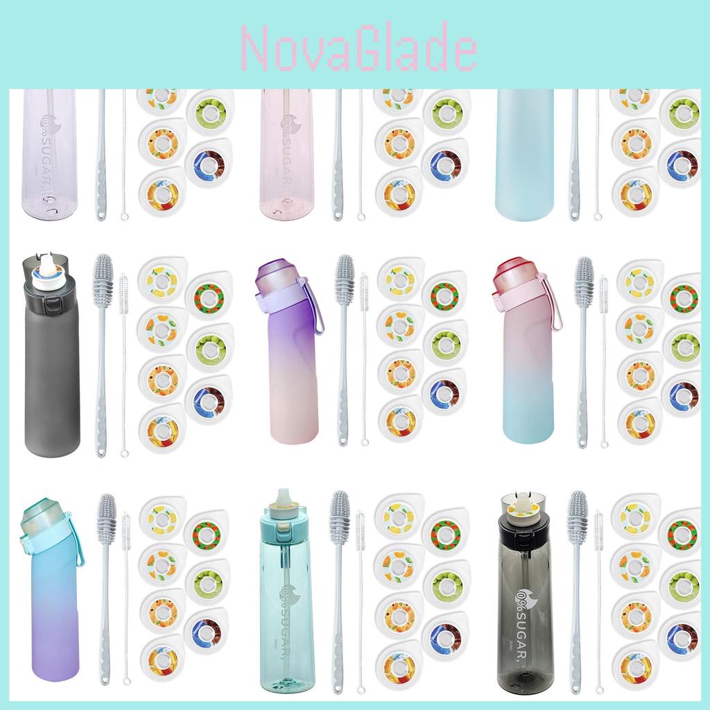 Sports Tritan Water Bottle With Flavor Infuser Rings And Antileak Design For Gym And Office Use