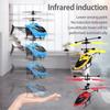 Usb Rechargeable Remote Control Infrared Induction Helicopter Hovering Aircraft Kid Xmas Gift
