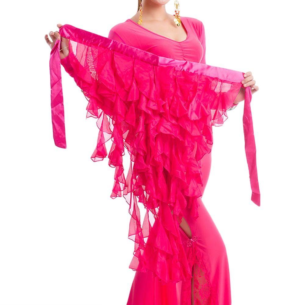 Хип-шарф с кисточками и блестящей цепочкой на талии, женские костюмы для выступлений