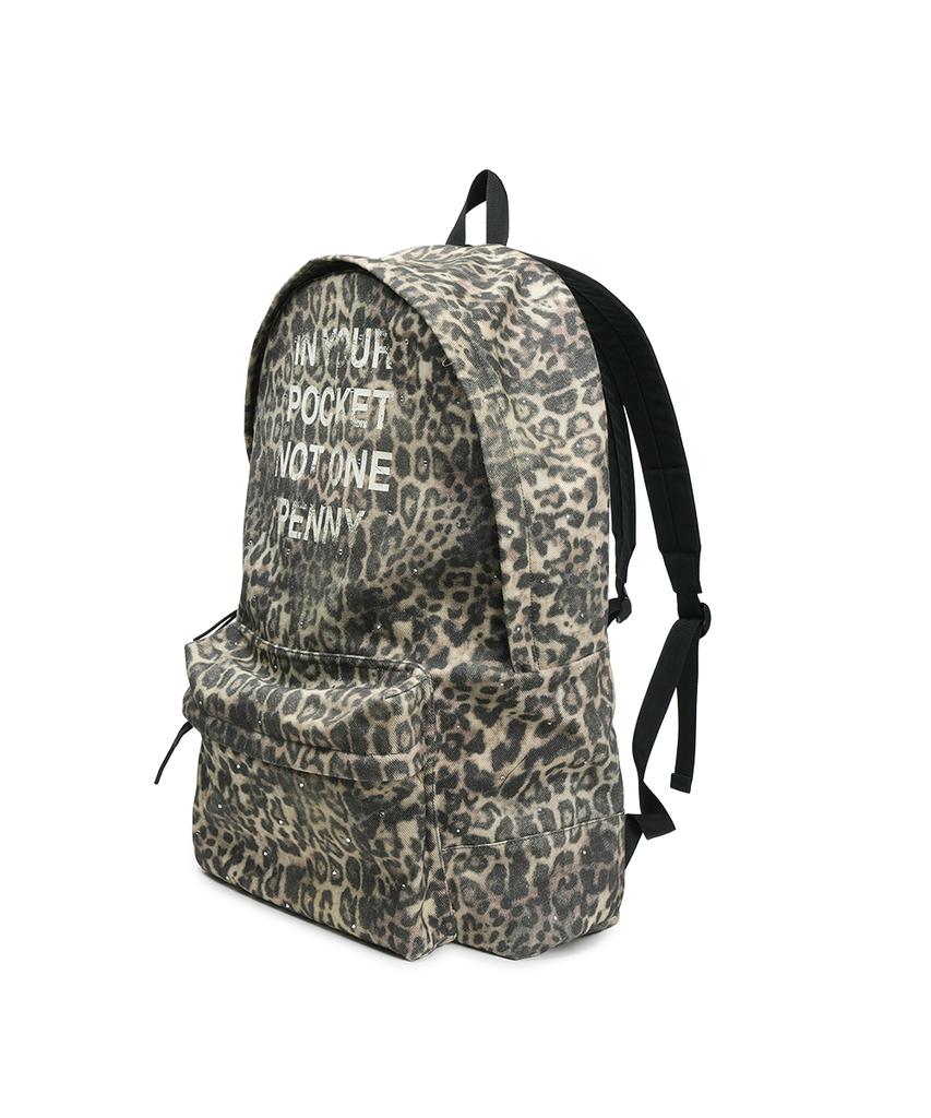 Grailz Crystal Back Pack [Leopard]