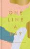 The Modern One Line a Day: A Five-Year Memory Book Book