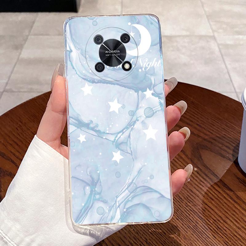Чехол для Huawei Nova Y90 NovaY90 CTR-LX2 CTR-LX1 CTR-LX3 Чехол Эстетичный Милый Кот Мультяшный Прозрачный Мягкий Силикон Задняя Крышка