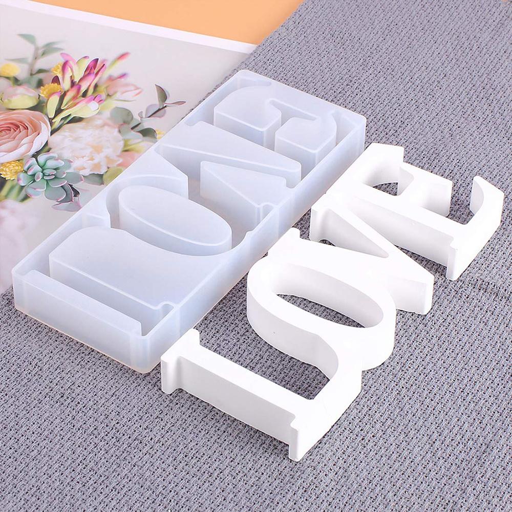 Valentine's Day Romantic Love Decorative Ornaments Mold High Quality Epoxy Resin Crafts Mold Handmade Gift Making Silicone Mould