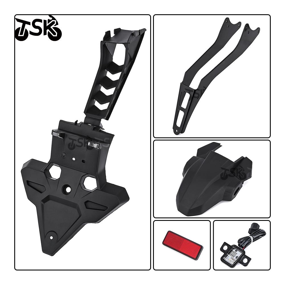 Rear Fender Splash Guard License Plate Holder Light Bracket Turn lamp For Honda CBR 1000 RR CBR 1000 2017 2018 2019 2020