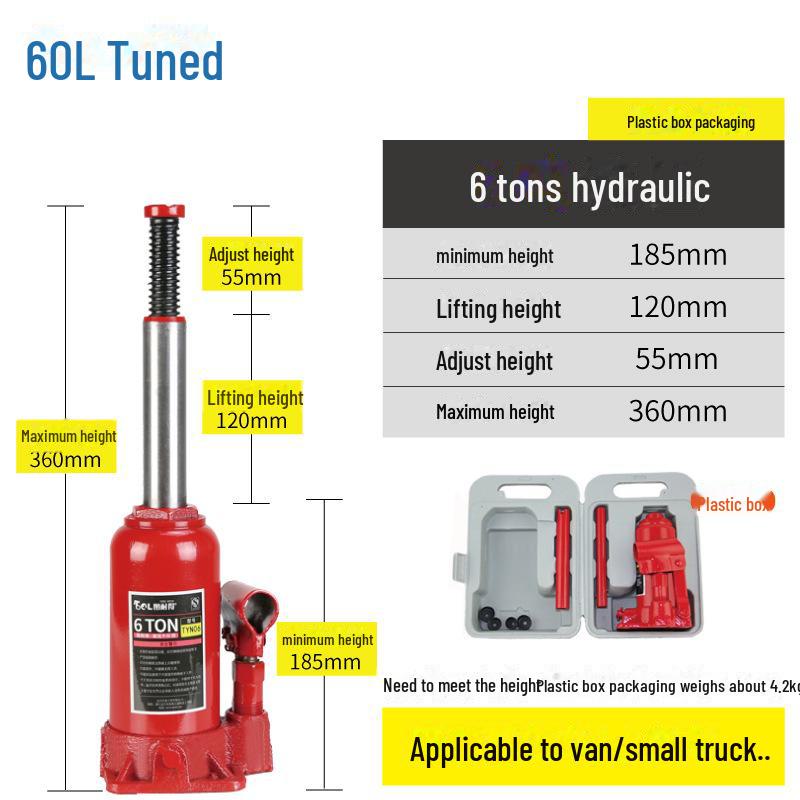 Гидравлический автомобильный домкрат для замены шин на бездорожье (2Т/3Т)