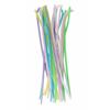 Craft Supplies - Multicolor - 24 Pastel Chenille Stems - 30 Cm - 7 Mm - Mixed