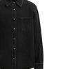 COACH Shirts Men's Black Lapel Moderate Other CS199-BLK