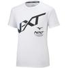 Mizuno Training Short Sleeve Slim Size S N-XT Wear, T-Shirt, Moisture-Wicking, Quick-Drying, Fit, Men's, White, (32JA2215)