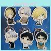 Стильный акриловый брелок Yuri On Ice Аниме Мерч Унисекс Аксессуар для ключей
