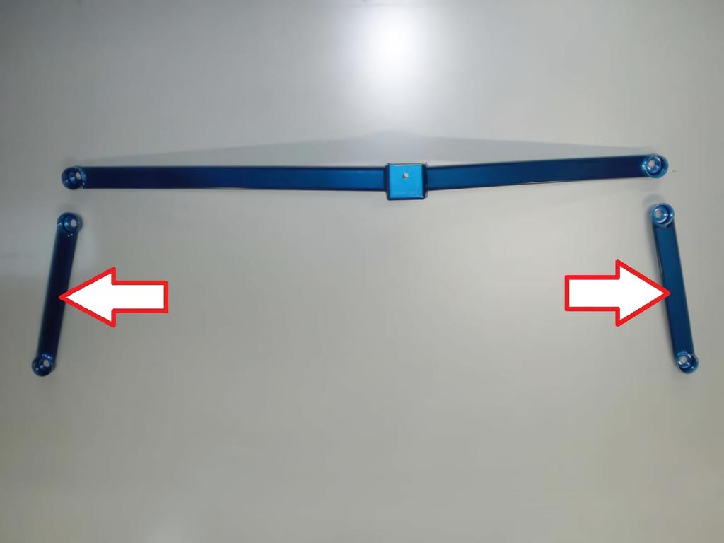 Боковая распорка Cusco Power для Toyota Estima 925 492 RS (Задний пол)