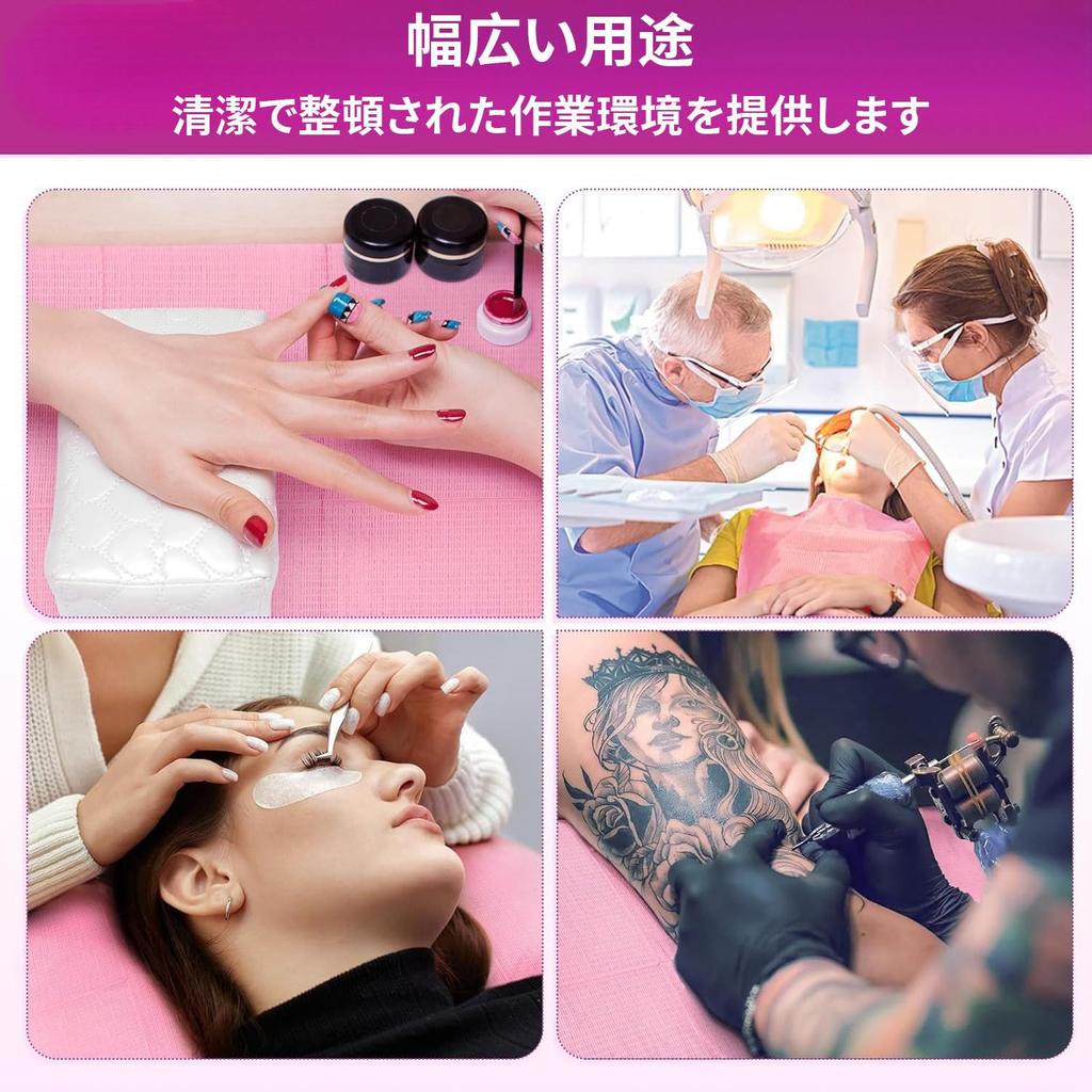 Анинако Стол для маникюра Водонепроницаемый Маникюр 34см х Водонепроницаемый Кухонный Пеленальный Водонепроницаемый Листы бумаги для маникюра Бумага, 46.5см, Бумага, Бумага, Коврик,