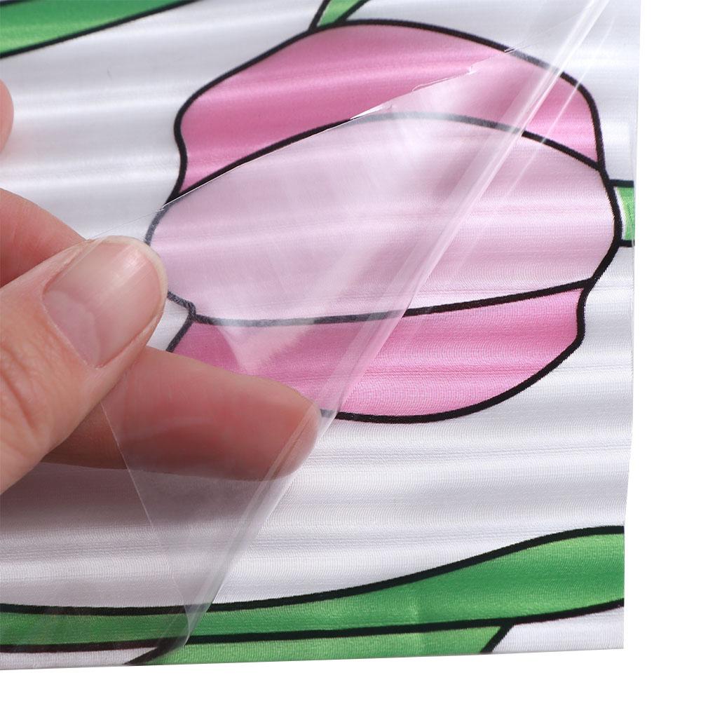 Матовый витраж Наклейка Прозрачные радужные наклейки на стекло Наклейки Гостиная